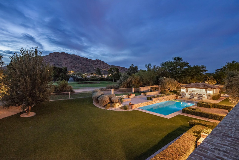 paradise valley az home with pool